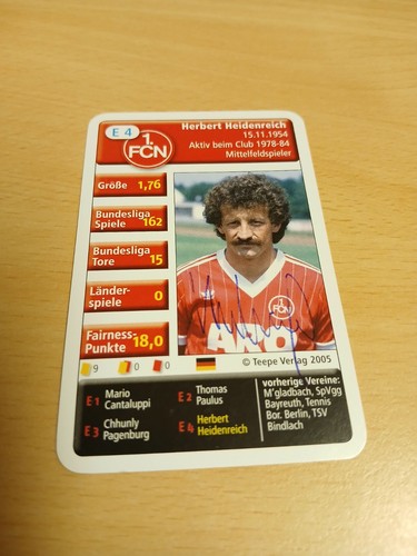 Topps trading card signiert - topps,
